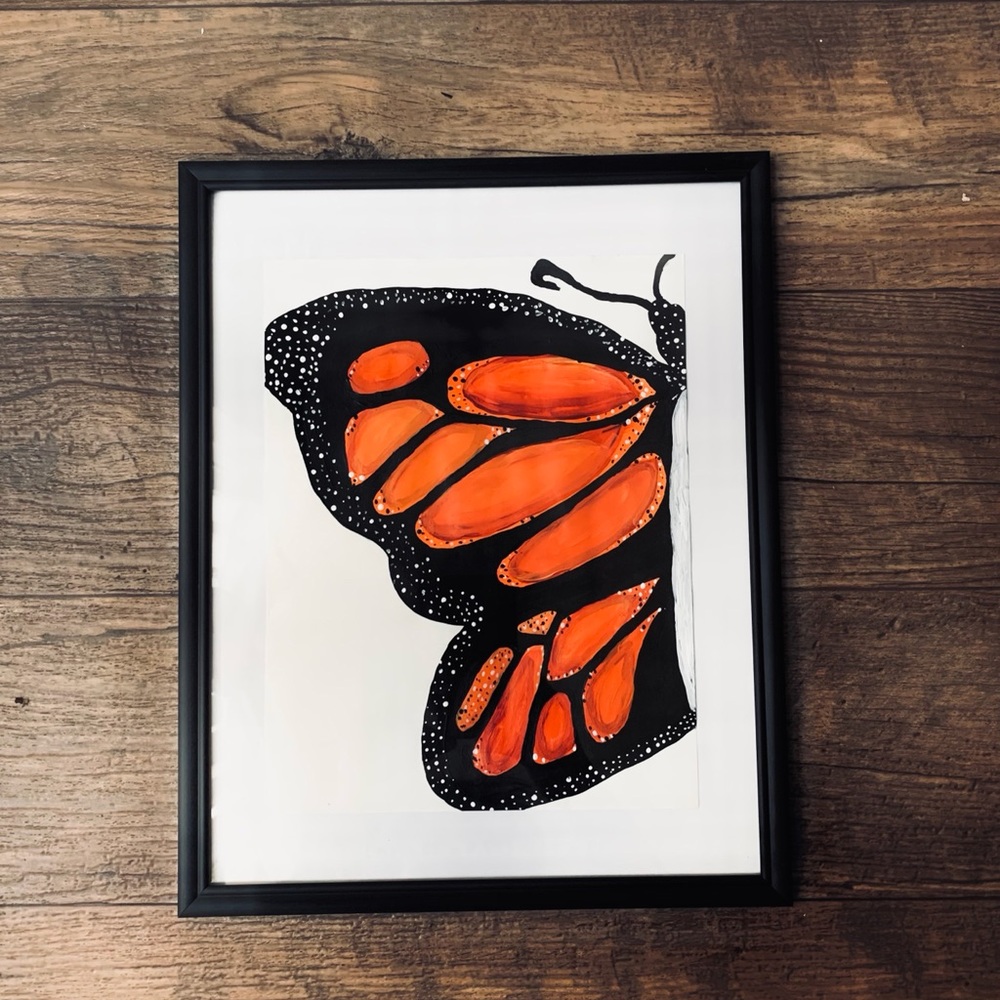 Butterfly painting